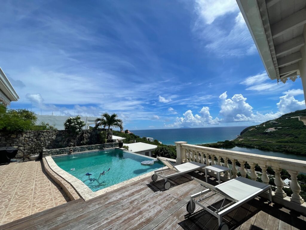Belair Villa, with magnificent sea view, Prestigious Real Estate, St. Maarten SXM
