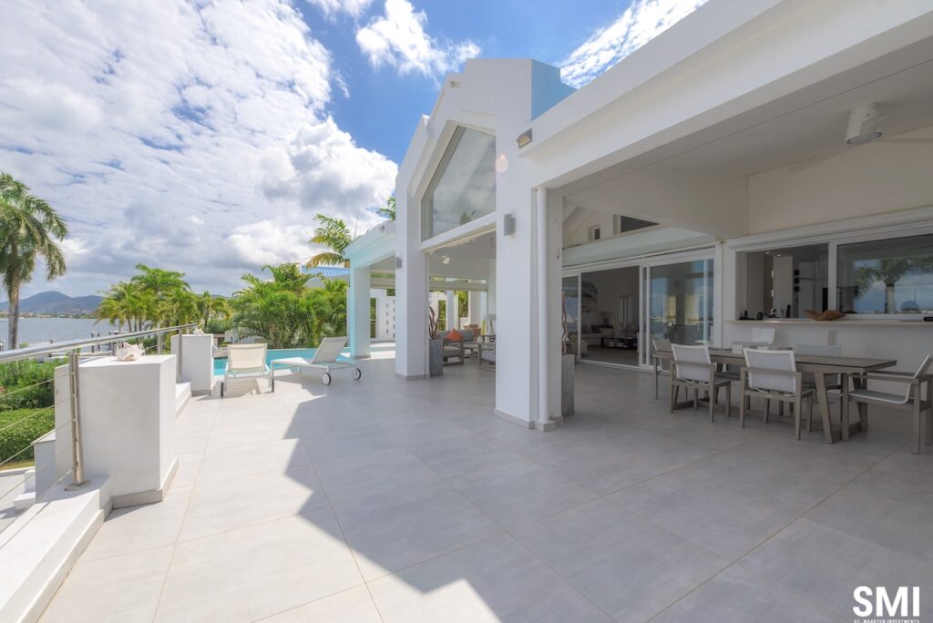 Waterfront Luxury Villa 5Br, 2 boat lifts, Caribbean Properties, Real Estate, Sint Maarten SXM