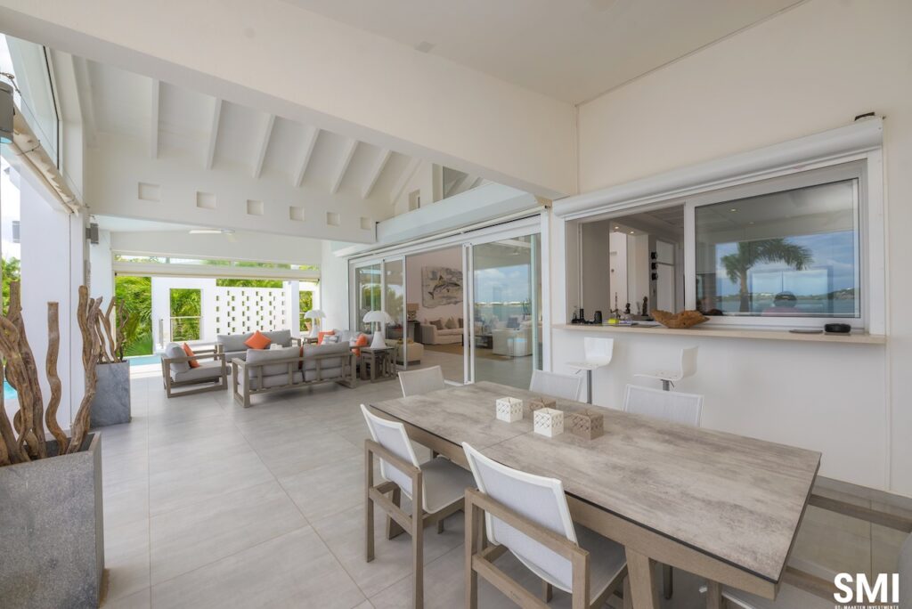 Waterfront Luxury Villa 5Br, 2 boat lifts, Caribbean Properties, Real Estate, Sint Maarten SXM