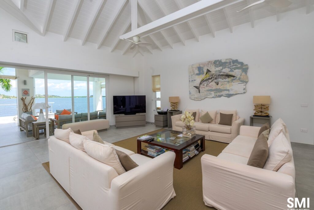 Waterfront Luxury Villa 5Br, 2 boat lifts, Caribbean Properties, Real Estate, Sint Maarten SXM