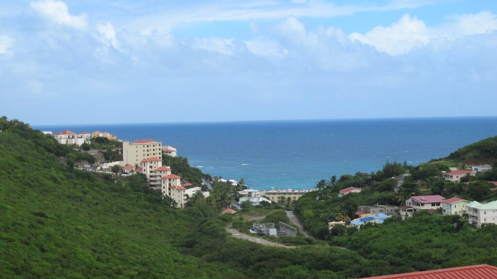 Ocean View Terrace Land 1208M2, Dawn Beach Caribbean Properties St. Maarten SXM