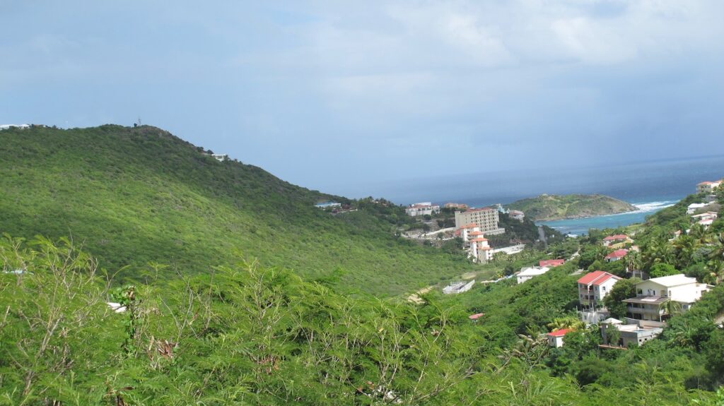 Ocean View Terrace Land 1208M2, Dawn Beach Caribbean Properties St. Maarten SXM