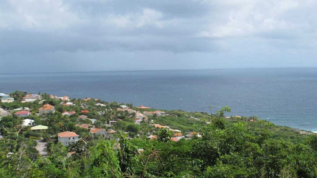 Ocean View Terrace Land 1208M2, Dawn Beach Caribbean Properties St. Maarten SXM