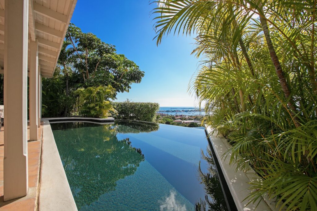 Almond Grove Estate, 3Br and 3 Baths, Infinity Pool, breathtaking views, St. Maarten SXM