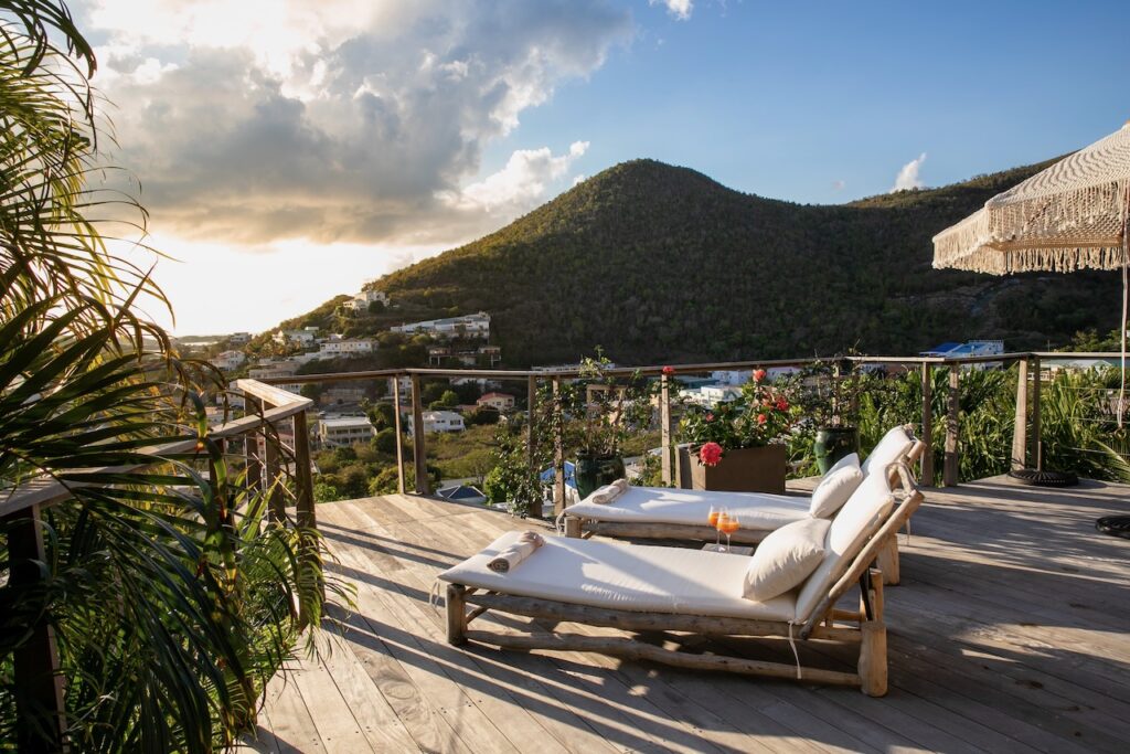 Almond Grove Estate, 3Br and 3 Baths, Infinity Pool, breathtaking views, St. Maarten SXM