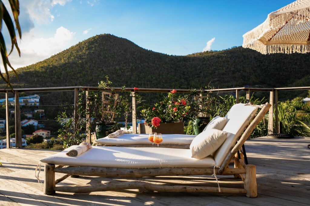 Almond Grove Estate, 3Br and 3 Baths, Infinity Pool, breathtaking views, St. Maarten SXM