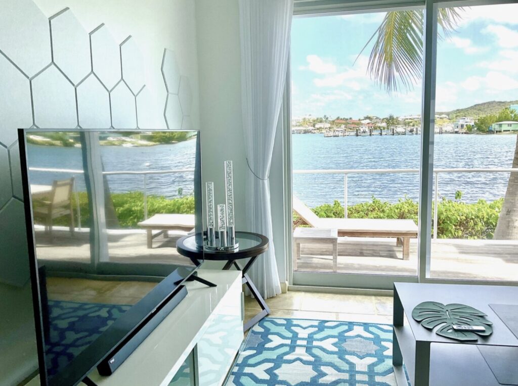 Water front Deluxe Duplex Oyster Pond St. Maarten Real Estate SXM