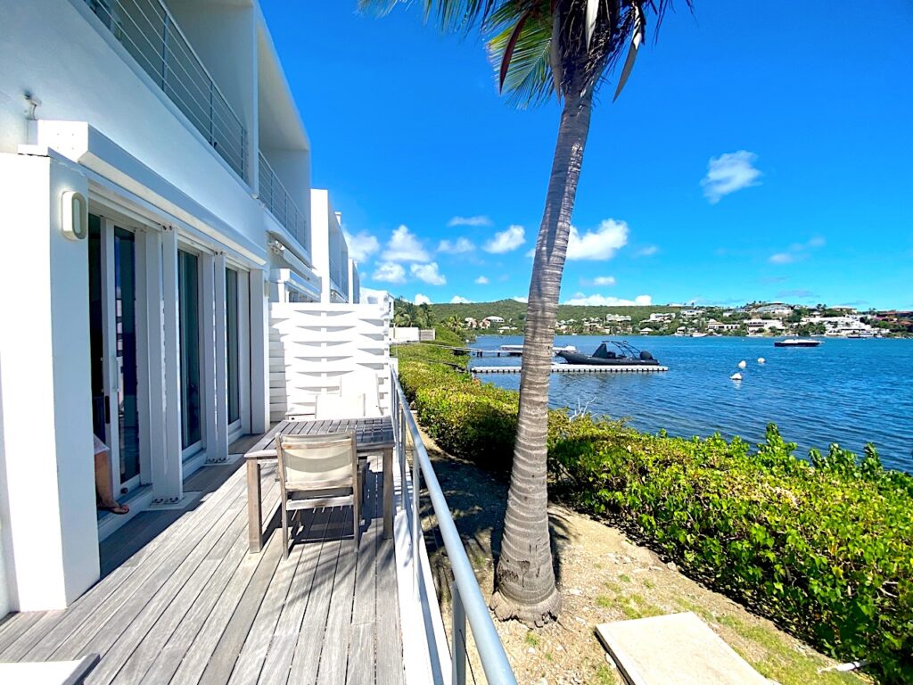 Water front Deluxe Duplex Oyster Pond St. Maarten Real Estate SXM