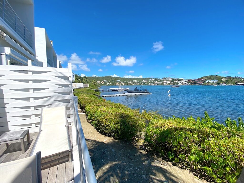 Water front Deluxe Duplex Oyster Pond St. Maarten Real Estate SXM