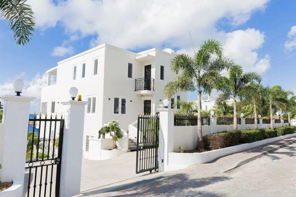 Pelican Key 3-Floor Villa, Contemporary Design, Real Estate St. Maarten