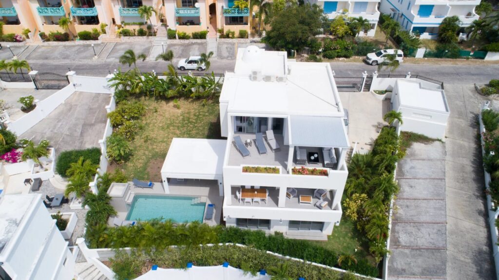 Pelican Key 3-Floor Villa, Contemporary Design, Real Estate St. Maarten