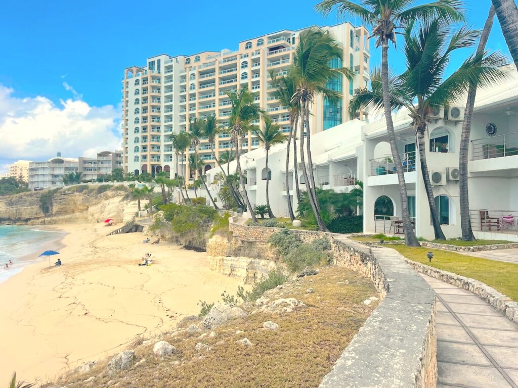 Beachfront Cupecoy SXM, 2BR 2.5 Baths, Real Estate St. Maarten