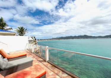 4Br Villa Beacon Hill, Seafront property view, St. Maarten SXM