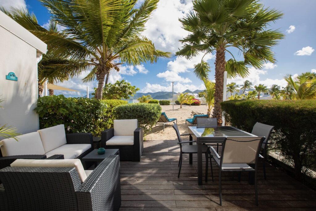 Beachfront condo NBBC, Real Estate St. Martin FWI