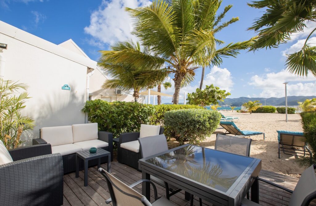 Beachfront condo NBBC, Real Estate St. Martin FWI