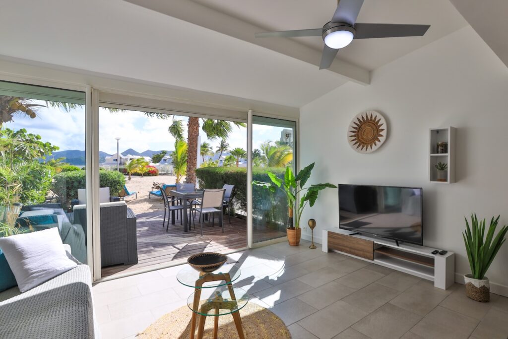 Beachfront condo NBBC, Real Estate St. Martin FWI