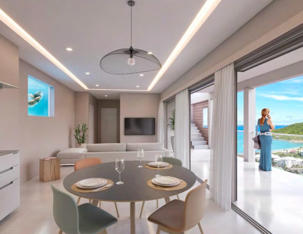 Crystal Residence, Roof Top with Pool Apartments, Anse Marcel, St. Martin FWI 97150