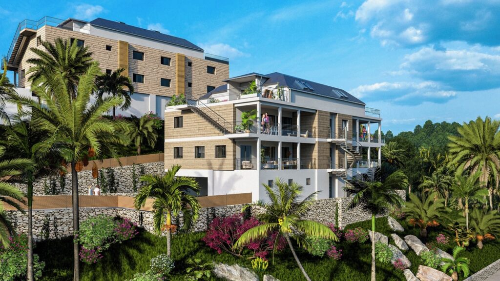 Crystal Residence, Roof Top with Pool Apartments, Anse Marcel, St. Martin FWI 97150