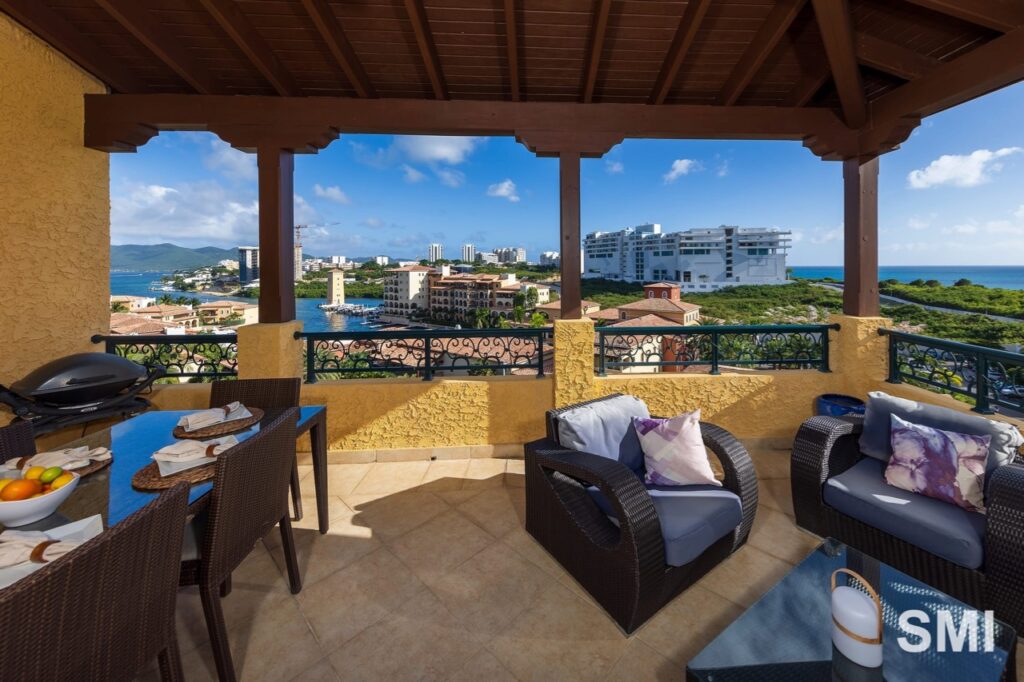 Real Estate Cupecoy St. Maarten SXM  2 BR Condo Penthouse