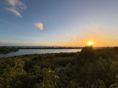 Parcel of land Terres Basses to be developed amazing views of the sea and the Carribean sunsets with green flash