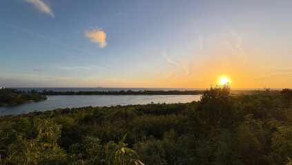 Parcel of land Terres Basses to be developed amazing views of the sea and the Carribean sunsets with green flash
