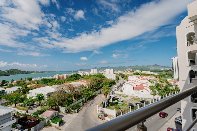 Beachfront Penthouse 3 Br 3 baths Cupecoy Real Estate SXM