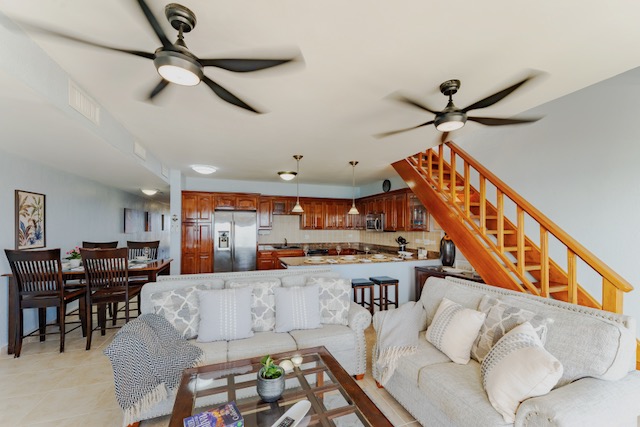Beachfront Penthouse 3 Br 3 baths Cupecoy Real Estate SXM