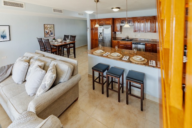 Beachfront Penthouse 3 Br 3 baths Cupecoy Real Estate SXM