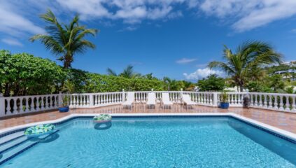 Magnificent villa in Orient Bay walking distance to the beach great villa amazing investment long history repeat clientele