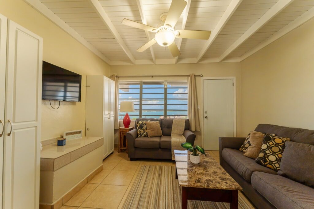 Beachfront Penthouse 3 Br 3 baths Cupecoy Real Estate SXM
