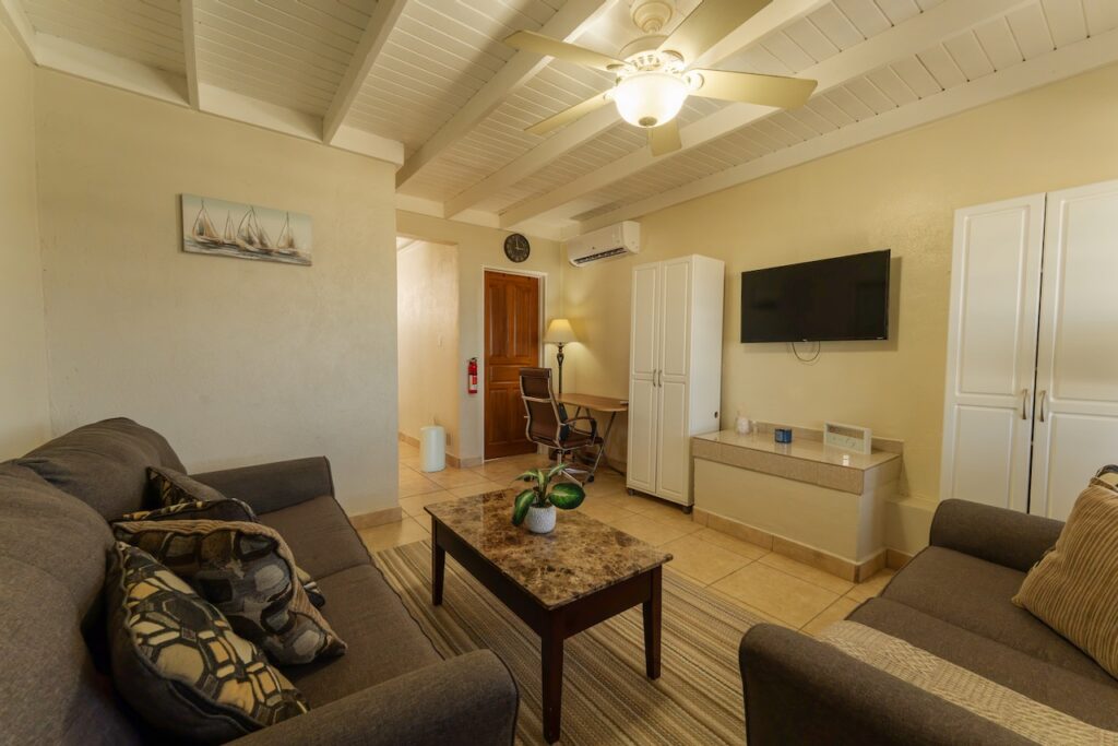 Beachfront Penthouse 3 Br 3 baths Cupecoy Real Estate SXM