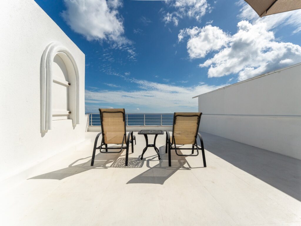 Beachfront Penthouse 3 Br 3 baths Cupecoy Real Estate SXM