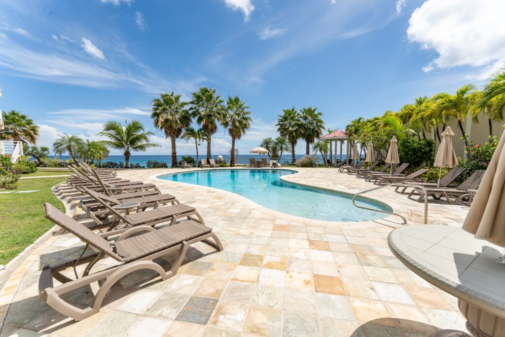 Beachfront Penthouse 3 Br 3 baths Cupecoy Real Estate SXM