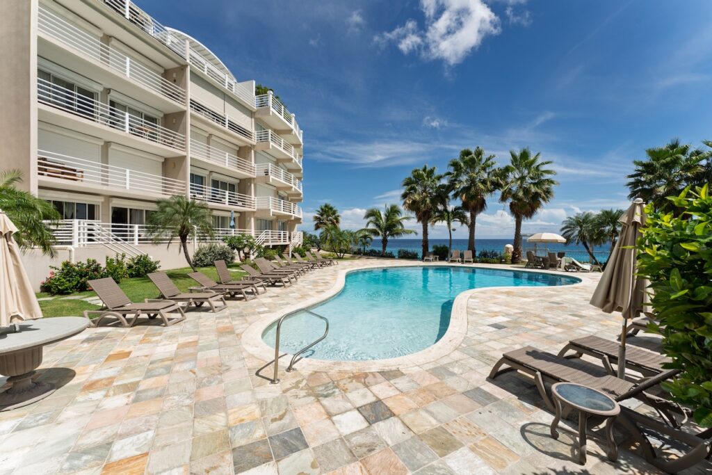 Beachfront Penthouse 3 Br 3 baths Cupecoy Real Estate SXM