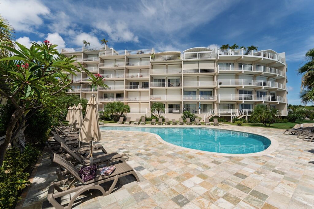Beachfront Penthouse 3 Br 3 baths Cupecoy Real Estate SXM