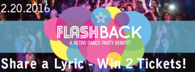 Post a Lyric and Win VIP Flashback Tickets