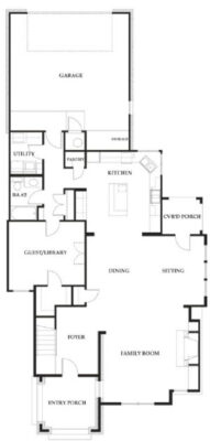Carothers Floor Plan by Standard Pacific Homes