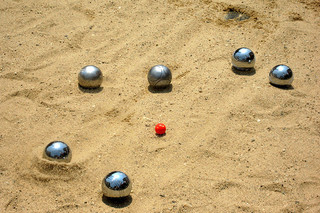 Pétanque at Mueller