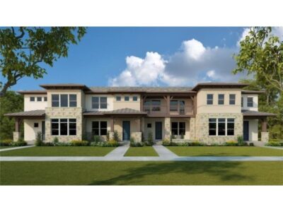 New David Weekley Row Homes in Section 9