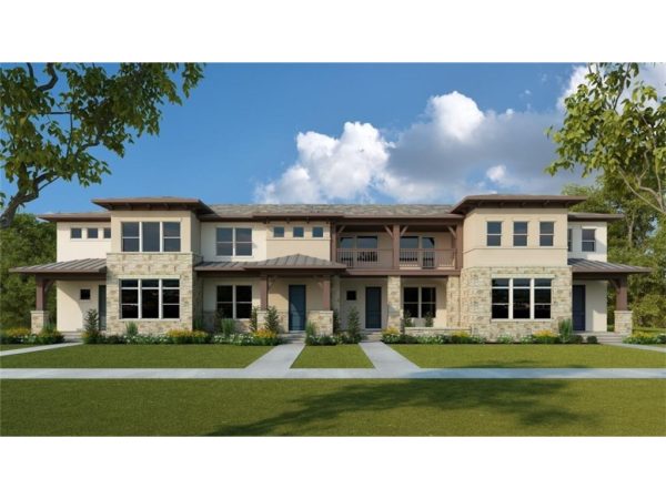 New David Weekley Row Homes in Section 9