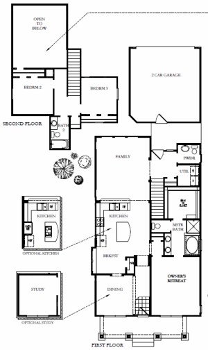 David Weekley Willie Floor plan Mueller