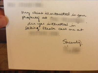 House Stalking at Mueller