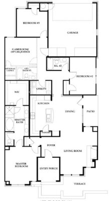 Standard Pacific Whitis Court House Plan