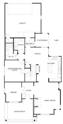 Standard Pacific Homes Blanton Floor Plan