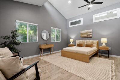 Primary bedroom inside 6701 Isabelle Dr.