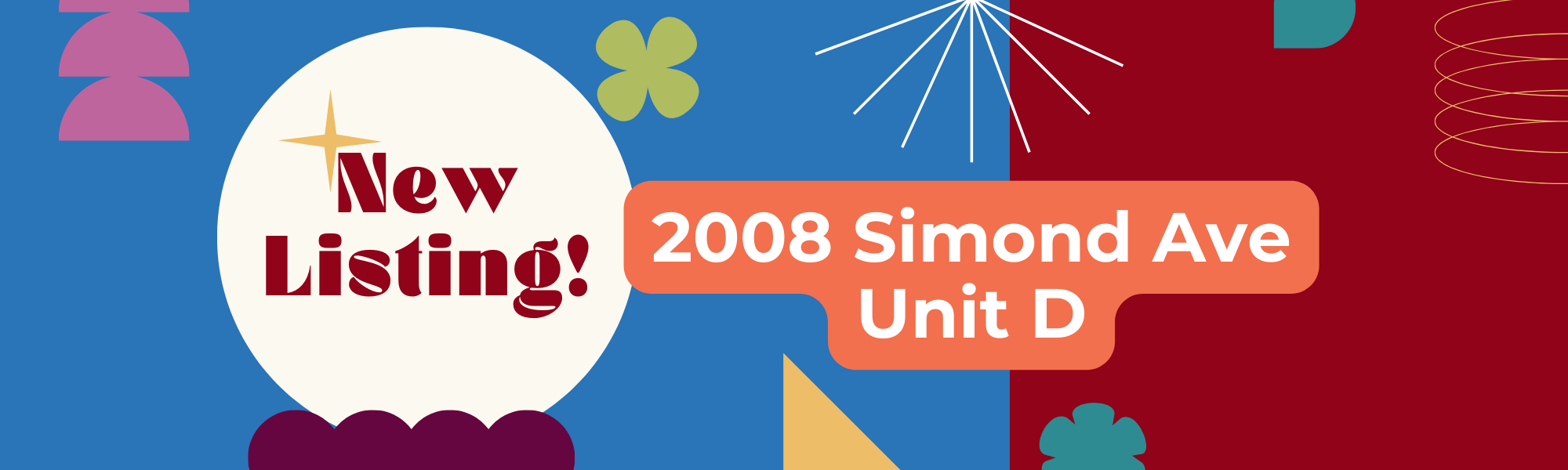 New Listing in Mueller, ATX: 2008 Simond Ave, Unit D