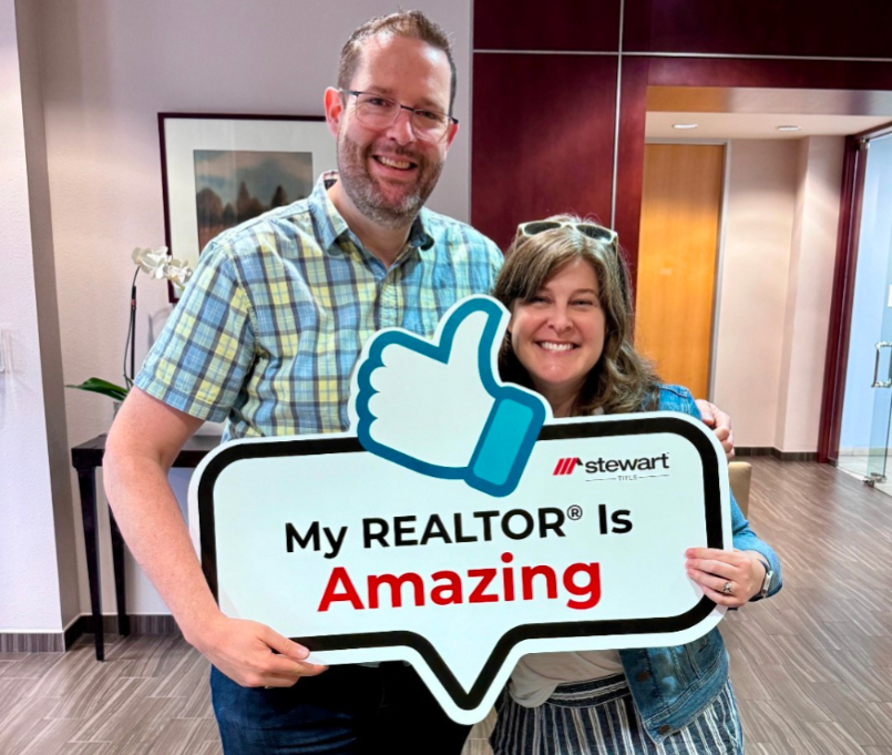 Jeff and Kathy at closing