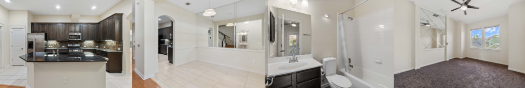 The new neutral paint scheme inside 2005 Zach Scott St. in Mueller