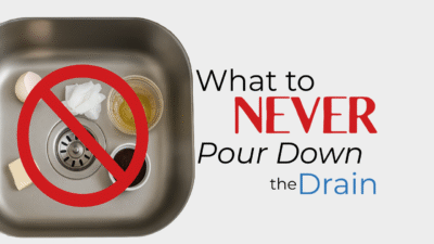 What You Should Never Pour Down the Drain