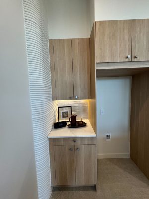 Interior of an Icon 3D printed home in Mueller